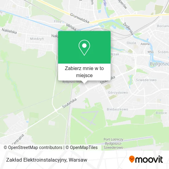 Mapa Zakład Elektroinstalacyjny