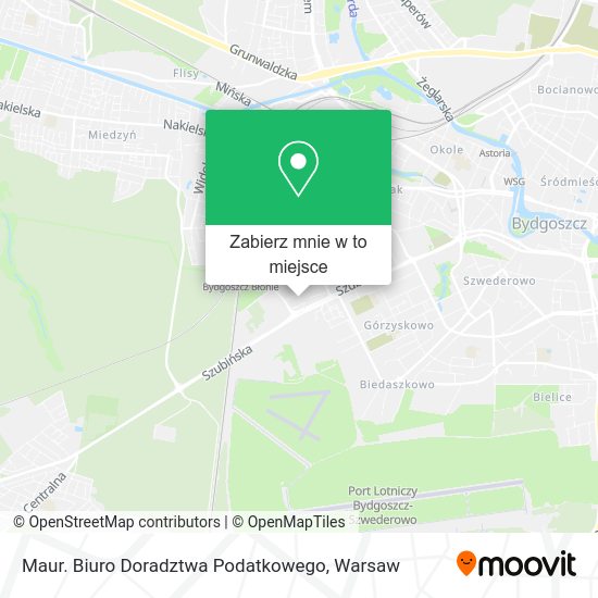 Mapa Maur. Biuro Doradztwa Podatkowego