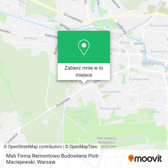 Mapa Msb Firma Remontowo Budowlana Piotr Maciejewski