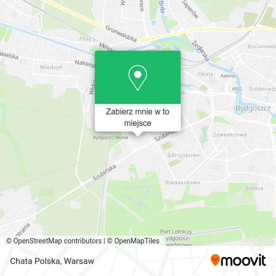 Mapa Chata Polska