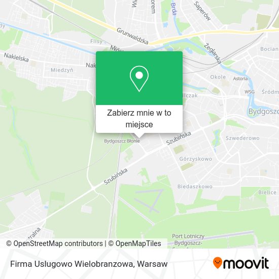 Mapa Firma Uslugowo Wielobranzowa