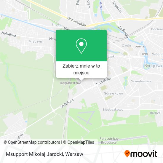 Mapa Msupport Mikołaj Jarocki