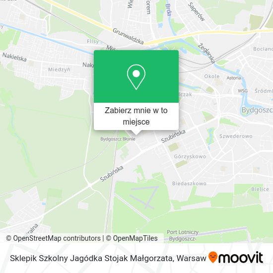 Mapa Sklepik Szkolny Jagódka Stojak Małgorzata