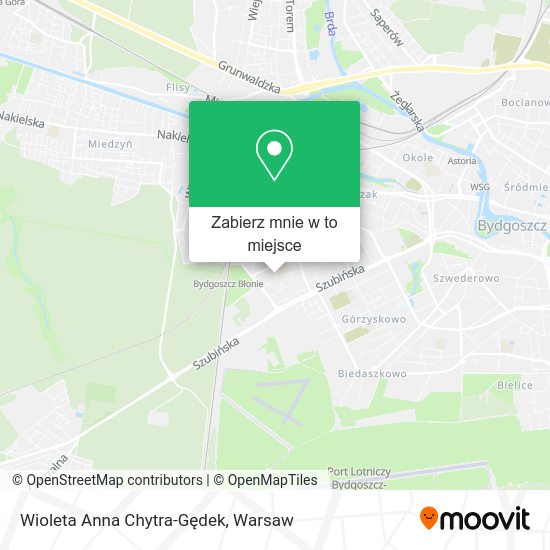 Mapa Wioleta Anna Chytra-Gędek