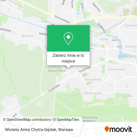Mapa Wioleta Anna Chytra-Gędek