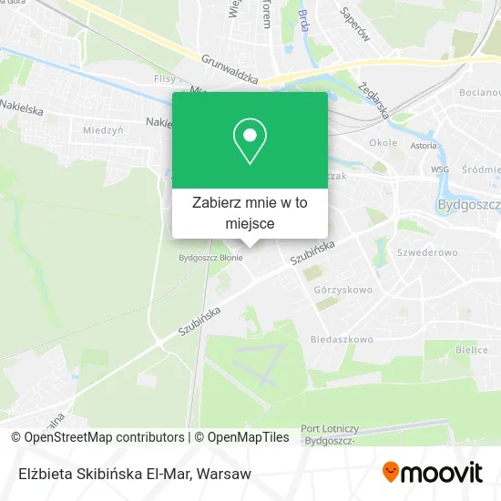 Mapa Elżbieta Skibińska El-Mar