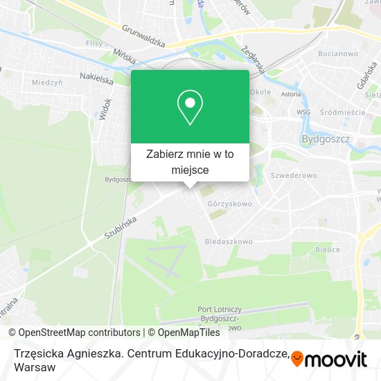 Mapa Trzęsicka Agnieszka. Centrum Edukacyjno-Doradcze