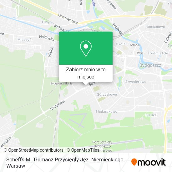 Mapa Scheffs M. Tłumacz Przysięgły Jęz. Niemieckiego