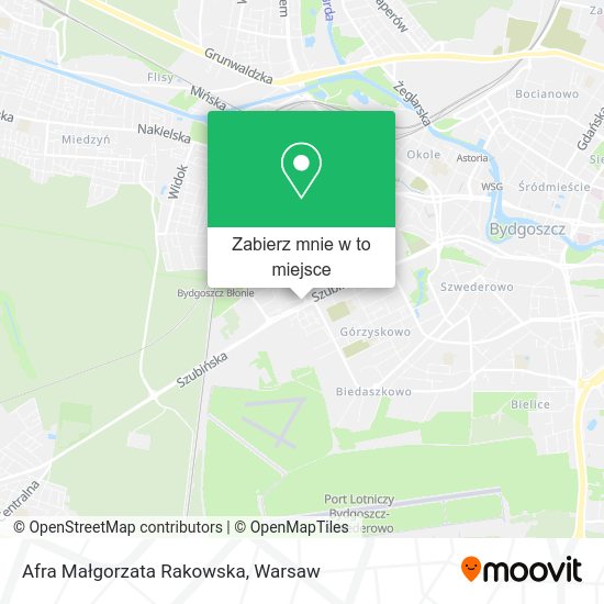 Mapa Afra Małgorzata Rakowska