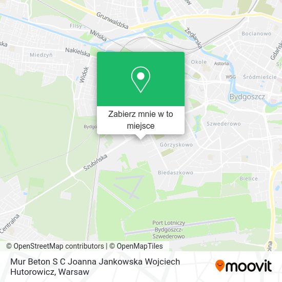 Mapa Mur Beton S C Joanna Jankowska Wojciech Hutorowicz