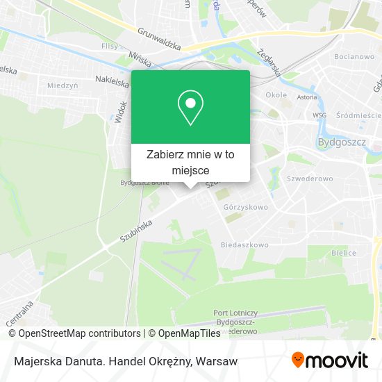 Mapa Majerska Danuta. Handel Okrężny