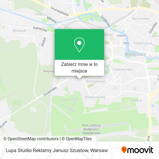 Mapa Lupa Studio Reklamy Janusz Szustow