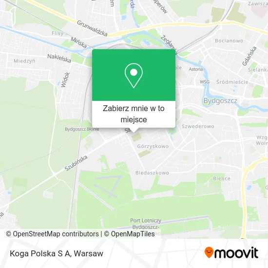 Mapa Koga Polska S A