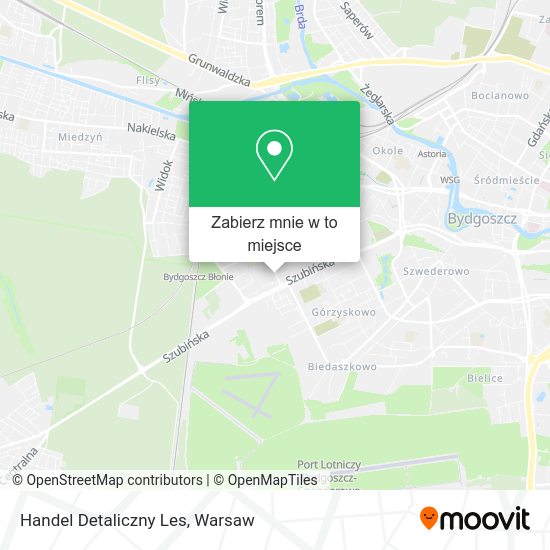 Mapa Handel Detaliczny Les