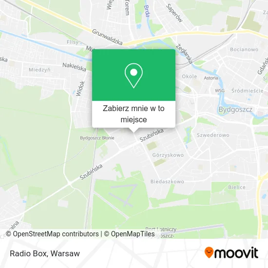 Mapa Radio Box