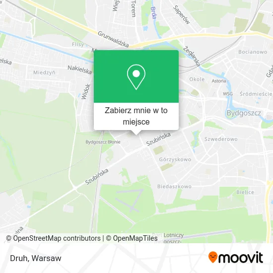 Mapa Druh