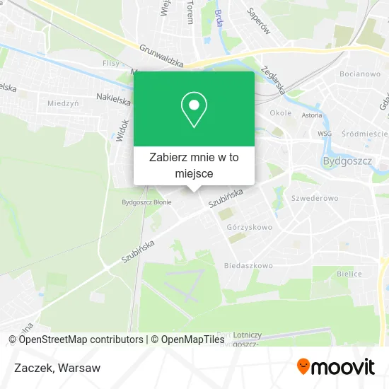 Mapa Zaczek
