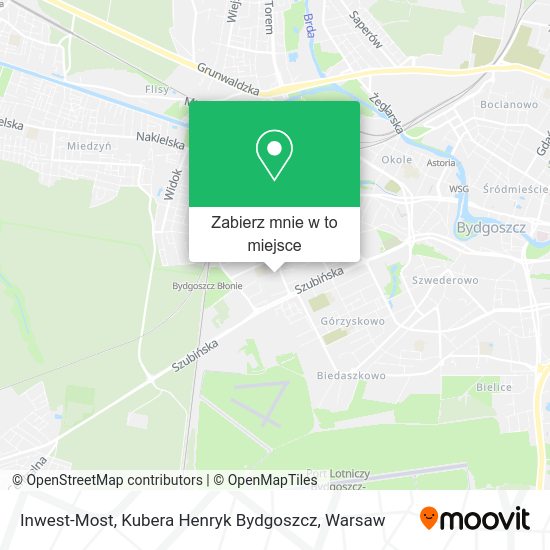 Mapa Inwest-Most, Kubera Henryk Bydgoszcz