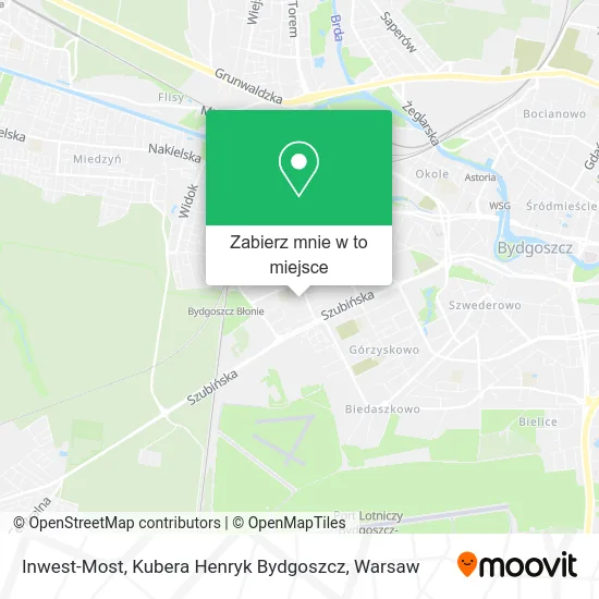 Mapa Inwest-Most, Kubera Henryk Bydgoszcz