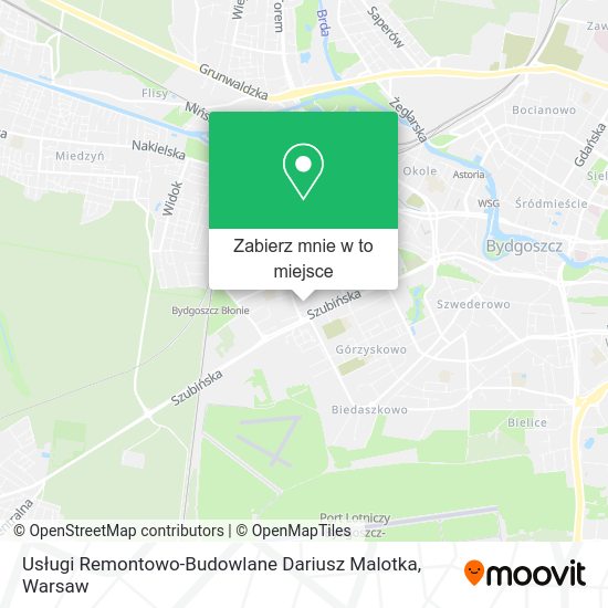 Mapa Usługi Remontowo-Budowlane Dariusz Malotka