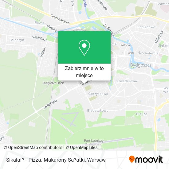 Mapa Sikalaf? - Pizza. Makarony Sa?atki