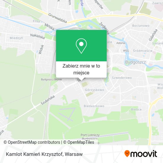 Mapa Kamlot Kamień Krzysztof