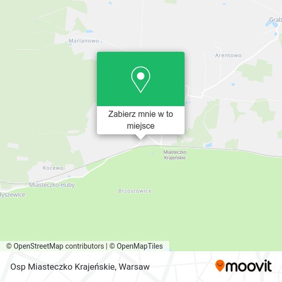 Mapa Osp Miasteczko Krajeńskie