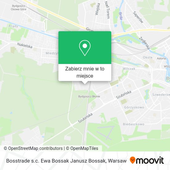 Mapa Bosstrade s.c. Ewa Bossak Janusz Bossak