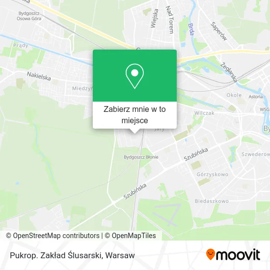 Mapa Pukrop. Zakład Ślusarski