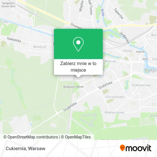 Mapa Cukiernia