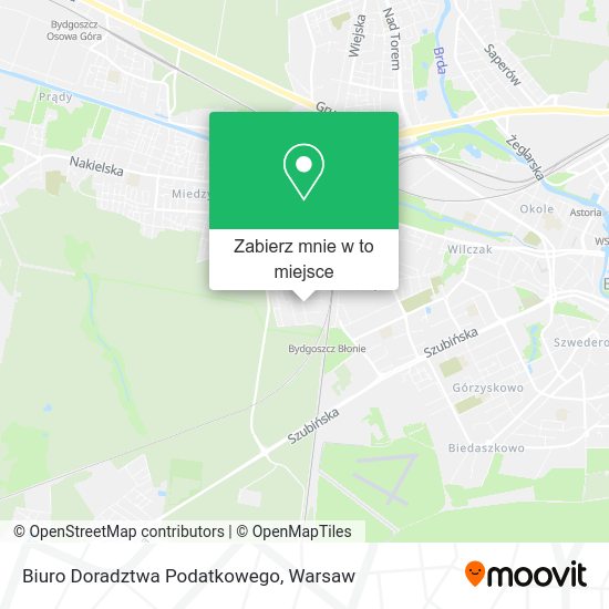 Mapa Biuro Doradztwa Podatkowego