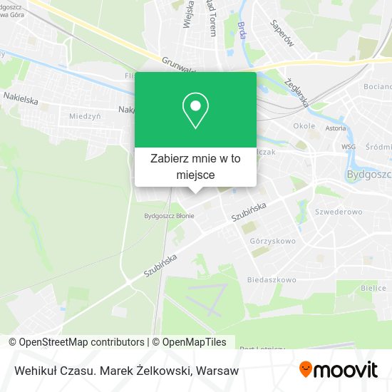 Mapa Wehikuł Czasu. Marek Żelkowski