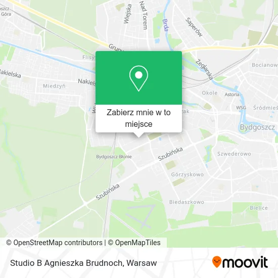 Mapa Studio B Agnieszka Brudnoch