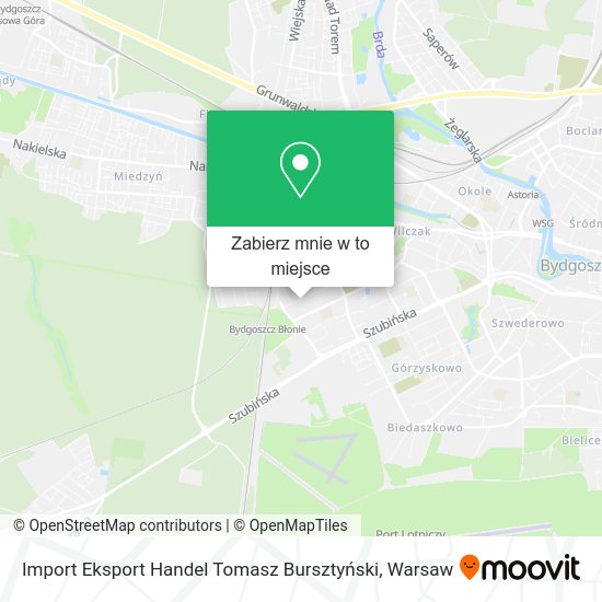 Mapa Import Eksport Handel Tomasz Bursztyński