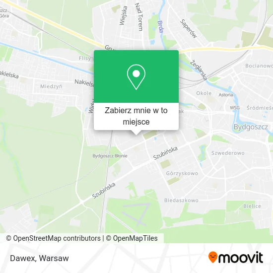 Mapa Dawex