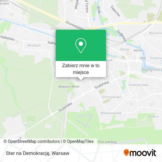 Mapa Ster na Demokrację