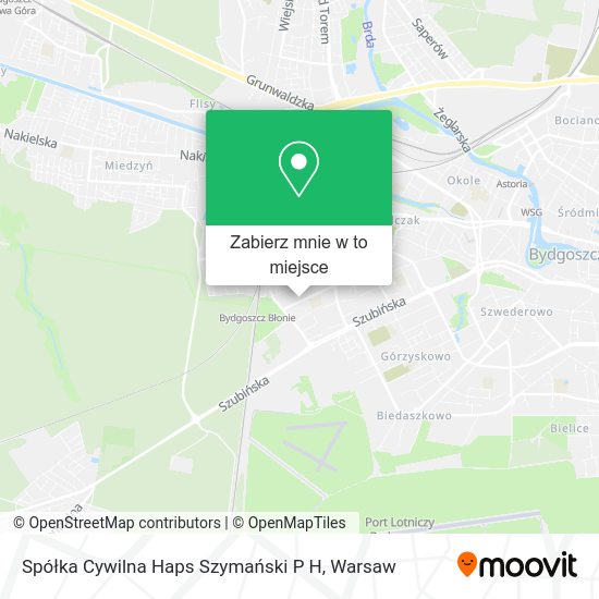 Mapa Spółka Cywilna Haps Szymański P H