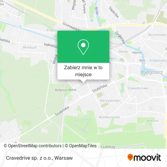 Mapa Cravedrive sp. z o.o.