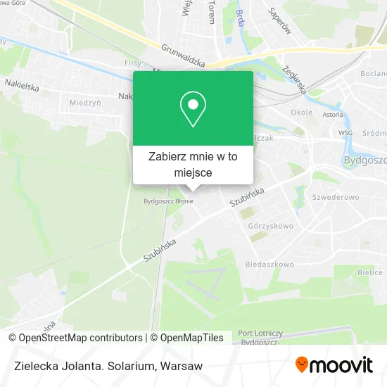 Mapa Zielecka Jolanta. Solarium