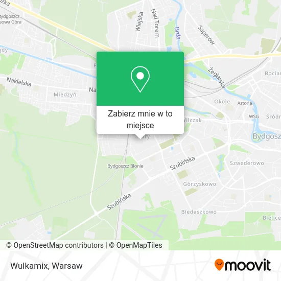 Mapa Wulkamix