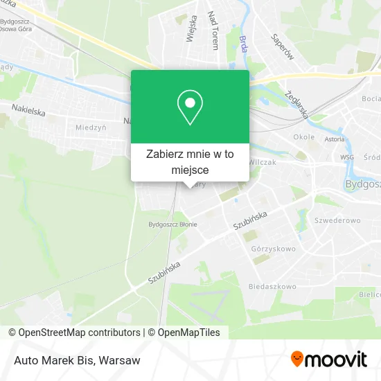 Mapa Auto Marek Bis