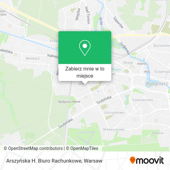 Mapa Arszyńska H. Biuro Rachunkowe