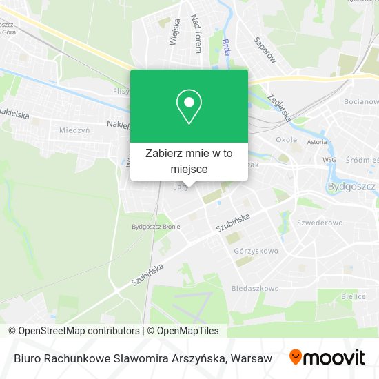 Mapa Biuro Rachunkowe Sławomira Arszyńska