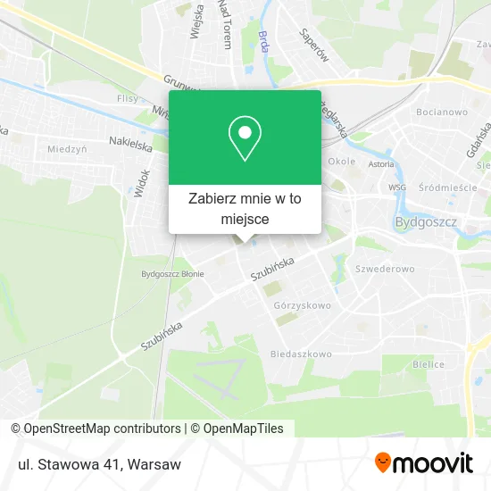 Mapa ul. Stawowa 41