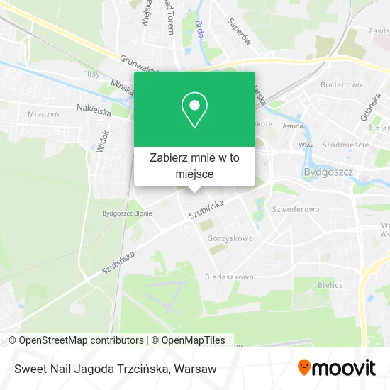 Mapa Sweet Nail Jagoda Trzcińska