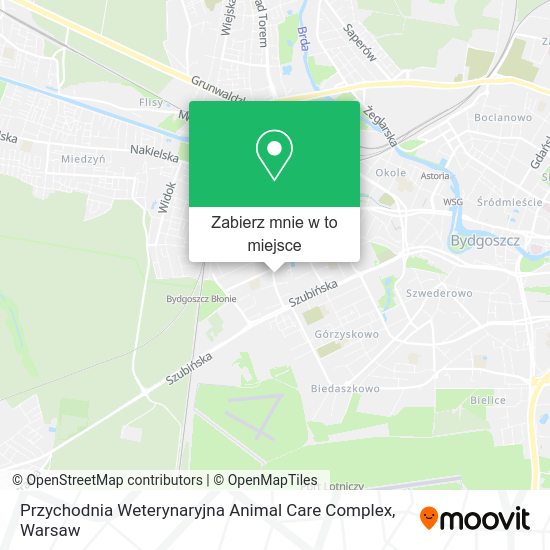 Mapa Przychodnia Weterynaryjna Animal Care Complex