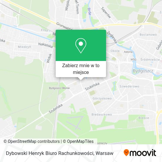 Mapa Dybowski Henryk Biuro Rachunkowości