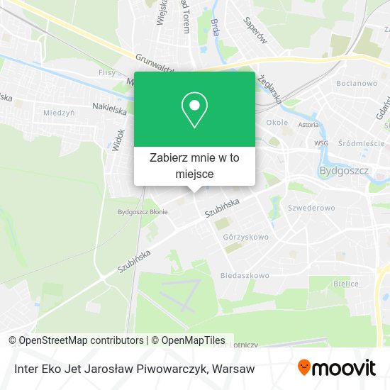 Mapa Inter Eko Jet Jarosław Piwowarczyk