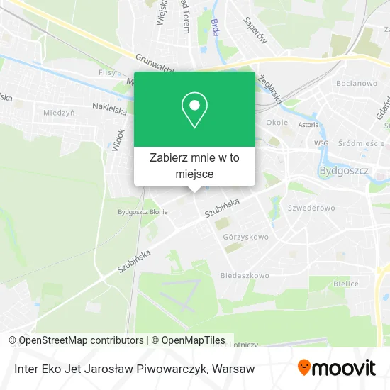 Mapa Inter Eko Jet Jarosław Piwowarczyk
