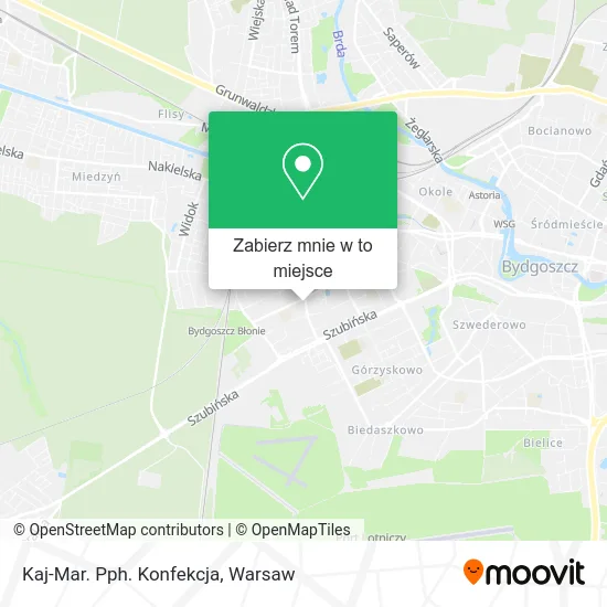 Mapa Kaj-Mar. Pph. Konfekcja